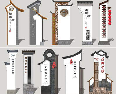 泰州美丽乡村标识标牌有哪些分类？