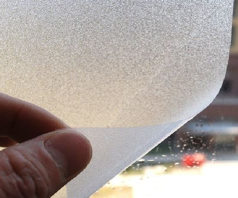 泰州玻璃门外面粘广告用什么材料好？