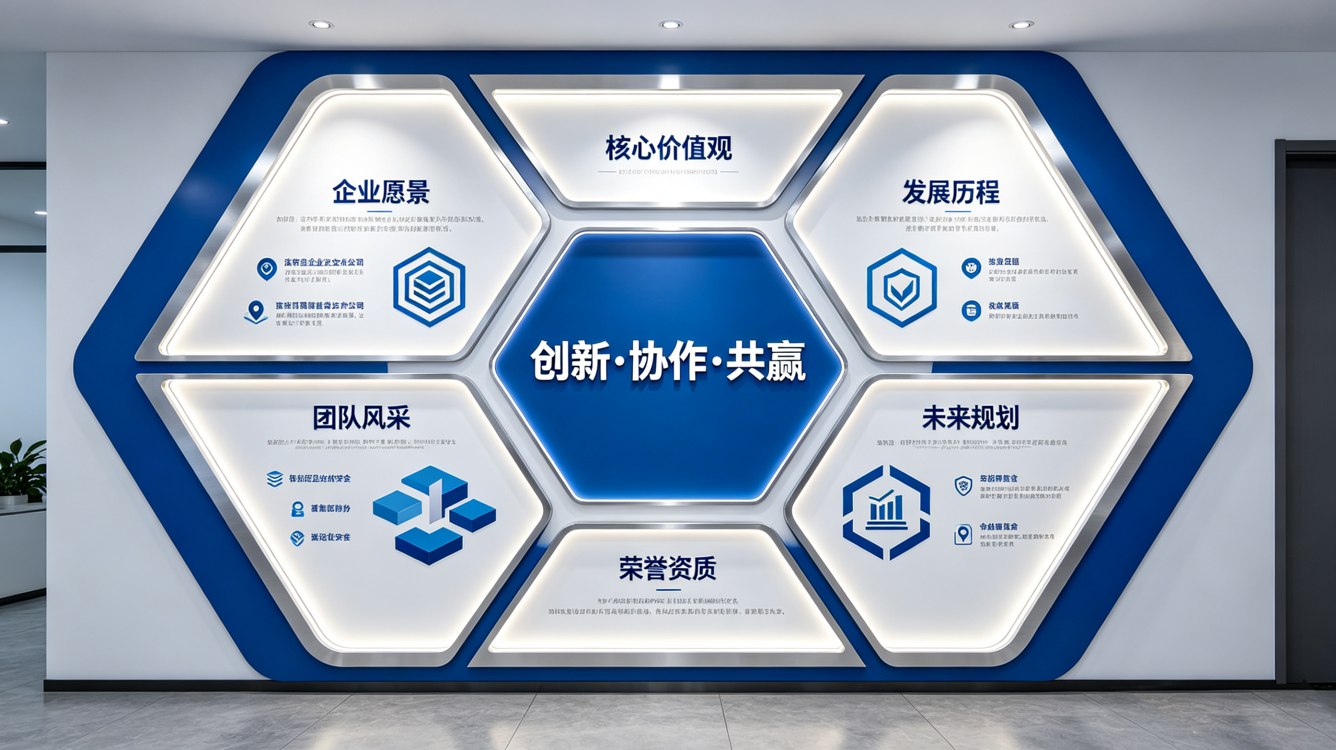 泰州企业文化墙六边形避坑指南（新手常犯5个错误）